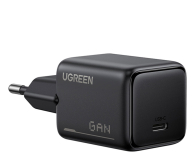 Ładowarka i akumulator UGREEN Ładowarka sieciowa X517 USB-C GaN 25W czarna